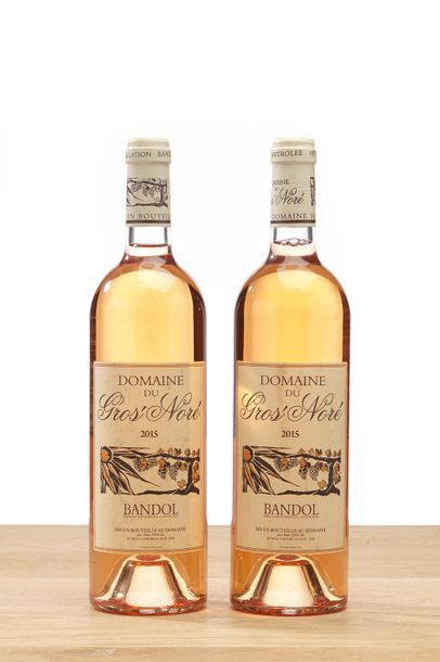 null 2 B BANDOL Rosé (e.l.s.) - 2015 - Domaine du Gros'Noré