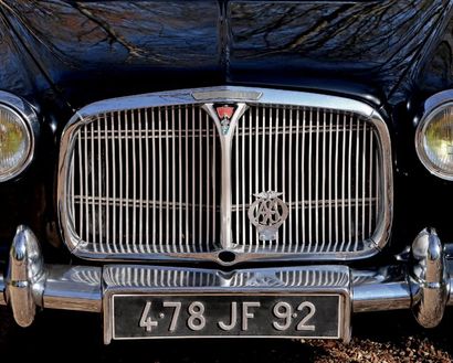 1964 ROVER P5 Mark 2.6 litres Livrée neuve à la société Lanvin
Deuxième main depuis...