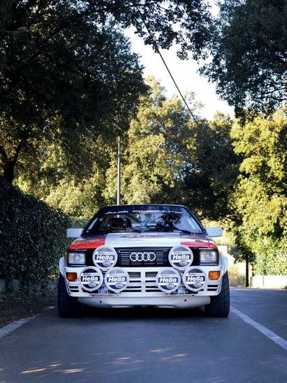 1981 Audi QUATTRO gr4 FIA Préparation sans limite de budget
Passeport Technique Historique...