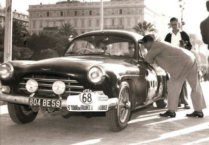 1954 Salmson 2300 S EX - TOUR DE FRANCE AUTOMOBILE 1956 ET LYON-CHARBONNIÈRES 1956...