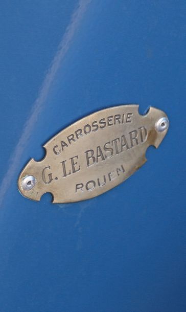 1950 Salmson S4 E CARROSSERIE UNIQUE RÉALISÉE PAR LE BASTARD POUR LE TOUR DE FRANCE...