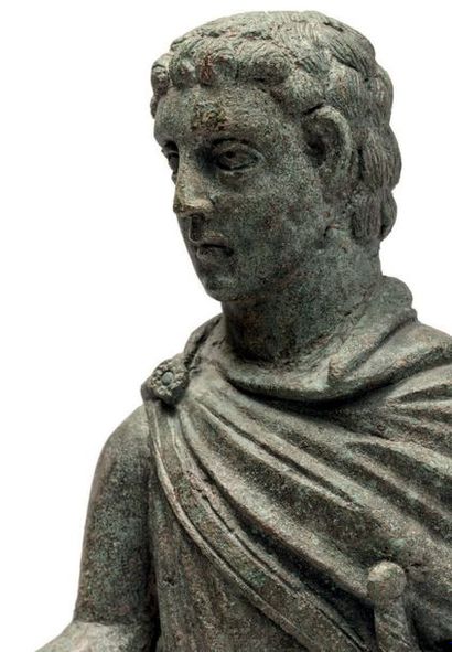 null Grande statuette: rare centurion
Art romain, Ier - IIIe s. ap. J.-C.
An extremely...