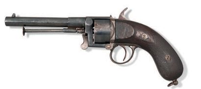 null Rare revolver Devisme modèle 1858/59.
Rare Devisme Revolver, circa 1858/59.
Canon...