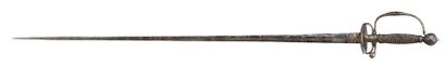 null Epée de cour. Vers 1760-1780.
Court sword circa 1760-1780.
Monture en fer et...