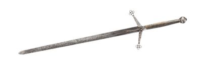 null Claymore.
Claymore sword in the style of the XVII/XVIIIth c.
Pommeau sphérique...