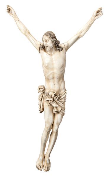 PROBABLEMENT ALLEMAGNE DU SUD FIN XVIIE, DÉBUT DU XVIIIE Christo vivo
Crucifix en...