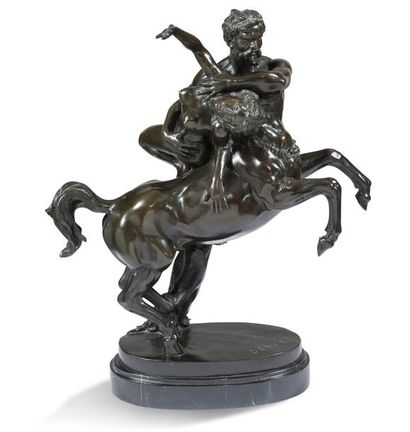 GROUPE
L'enlèvement de Déjanire par le Centaure
Nessus
Bronze...