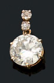 null Pendentif "diamant"
Diamant demi taille, diamants de taille ancienne et or jaune...