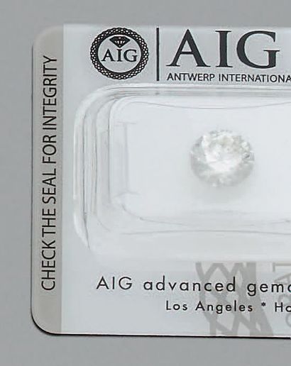 null Diamant sous scéllé 1.66 carat.
Rapport AIG précisant:
Couleur: F - Pureté:...