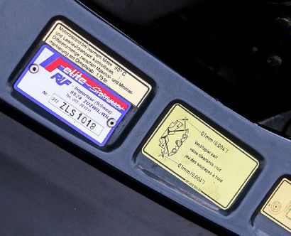 Porsche 911 3,2 G50 RUF 1987 Préparation exclusive RUF
Carnet d’entretien, boite...