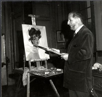 Jean-Gabriel DOMERGUE (1889-1962) Miss Dorothy, 1926
Huile sur toile, signée et datée...