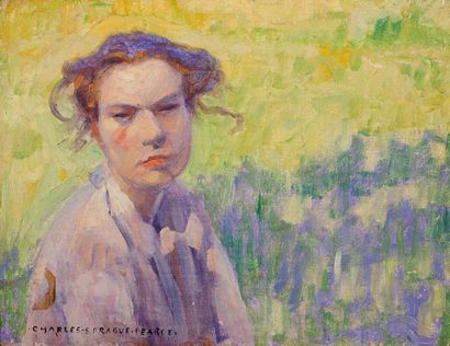 Charles Sprague PEARCE (1851-1914) Jeunes femmes au printemps

Paire d'huile sur...