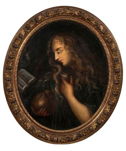 École Française du XIXe siècle • Marie Madeleine
Huile sur toile ovale 66 x 55 cm
Soulèvements,...