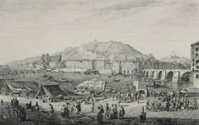 Jean-Jacques de BOISSIEU (1736-1810) Vue générale de Lyon

Eau-forte, pointe sèche.
Belle...