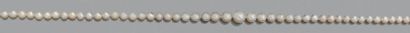 Perles fines Collier composé de 92 perles...