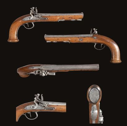 null ? Pistolet de récompense du maréchal
Suchet (1770-1826), duc d'Albufera.
Pistol...