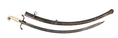 null Sabre de cavalerie à l'orientale.
Oriental style sword Belgium production, circa...