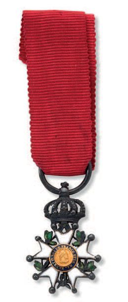 null France. Ordre de la Légion d'honneur, instituée en 1802. Croix de chevalier...