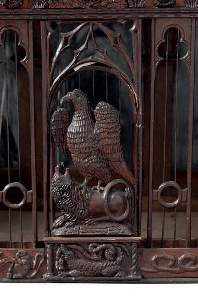 null Monumentale cage à oiseaux à la gloire de l'Empire.
Monumental bird cage to...