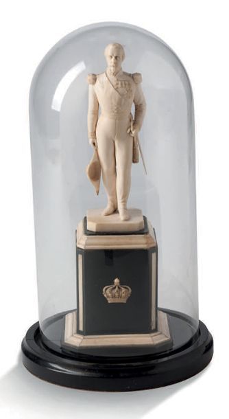 null Statuette en ivoire de l'Empereur
Napoléon III.
Emperor Napoleon III.
Portrait...