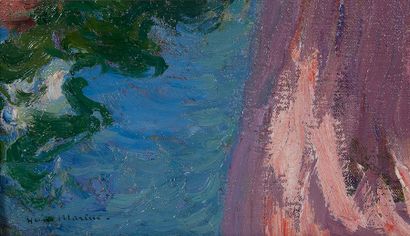 Henri MARTIN (1860-1943) Le bassin

Huile sur toile, signée en bas à gauche, numérotée...