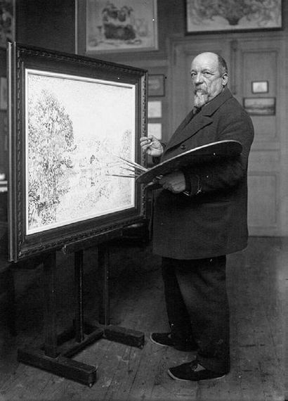 Paul SIGNAC (1863-1935) Rouen, avril 1924

Aquarelle et crayon sur papier, signé,...
