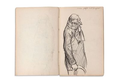 Jean-Louis FORAIN (1852-1931) 
Etudes de personnages et de scènes animées

Carnet...