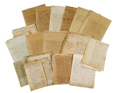 null ITALIE. Famille de BIANCHI.

Environ 60 lettres (quelques pièces), fin XVIIIe-début...