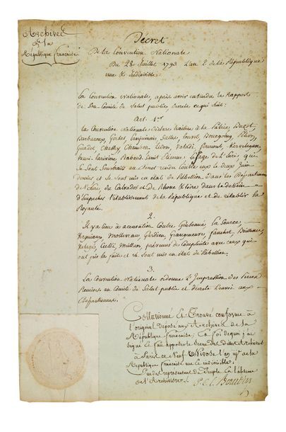 null GIRONDINS.

P.S. par le conventionnel Pierre- Charles-Louis BAUDIN (1748-1799,...
