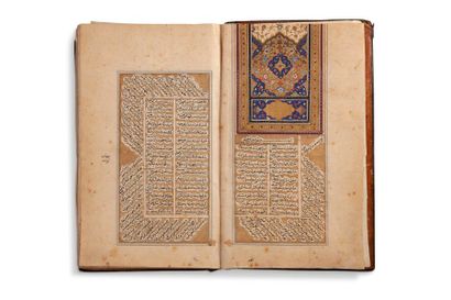 [DJALAL AL-DIN AL-RUMI] Plusieurs livrets du Mathnavi de Djalal al-Din al-Rumi, Iran...