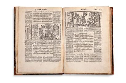 TERENCE. Terentius comico carmine. Strasbourg, Iohannes Grüninger, 15 avril 1503.
Petit...