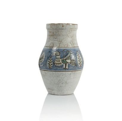 GUSTAVE REYNAUD (1915-1972) Vase
Céramique
38 x 24 cm.
Valauris, circa 1960