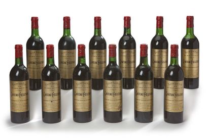 null 12 blles Château Bellevue - 1976 - Saint-Emilion GCC



-état/condition: Niveaux...