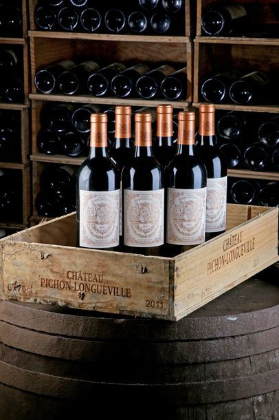 null 6 Blles Château Pichon Baron - 2011 - 2e GCC Pauillac



- état/ condition:...