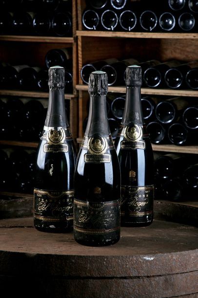 null 3 Blles Champagne "Cuvée Winston Churchill"- 1995 - Pol Roger



- état/ condition:...