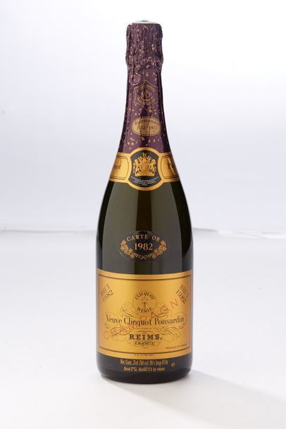 1 blle Champagne Carte d'or - 1982 - Veuve...