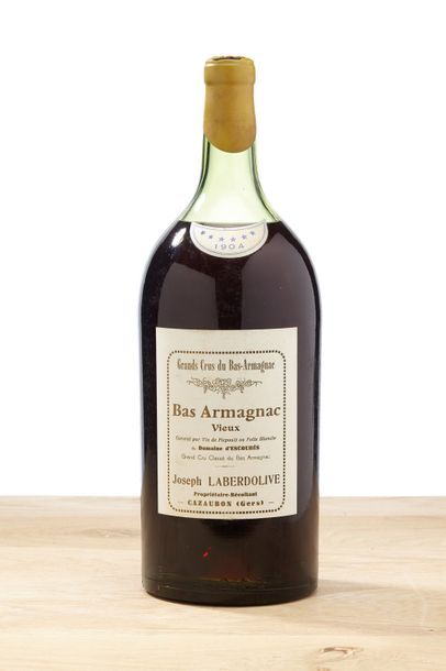  1 Pot Gascon (2.5L) Bas-Armagnac Joseph Laberdolive - 1904 - Domaine d'Escoubès...