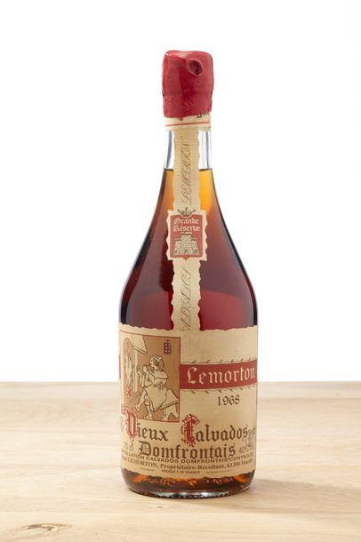  1 blle Vieux Calvados Domfrontais - 1968 - R. Lemorton 
 
 
