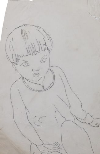 Alix AYMÉ (1894-1989) Jeune enfant

Encre sur papier
31.5 x 22 cm - 12 3/8 x 8 11/16...
