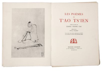 SANYU (1895-1966) Les Poèmes de T'ao Ts'ien. 1930

traduits du chinois par Liang...