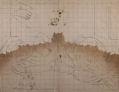 Alix AYMÉ (1894-1989) Le sommeil

Encre et crayon sur papier
50 x 64 cm - 19 11/16...