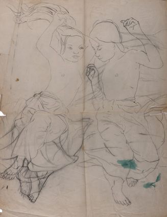Alix AYMÉ (1894-1989) Nus allongés

Encre et crayon sur papier
49 x 65 cm - 19 1/4...