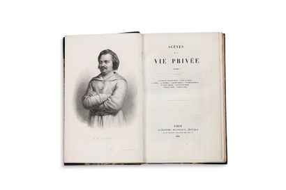 BALZAC Honoré de (1799-1850) Oeuvres complètes
Paris, Alexandre Houssiaux, 1855....