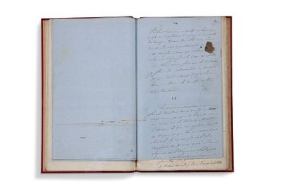 LAMARTINE Alphonse de (1790-1869) Une matinée à Londres, manuscrit autographe signé
Londres,...
