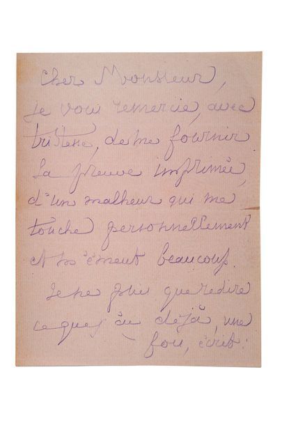 Montesquiou Robert de (1855-1921) Lettre autographe signée
S.l.n.d., 2 pages in-8...