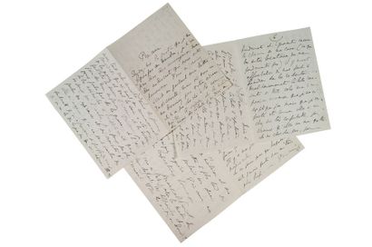 PROUST Marcel (1871-1922) Lettre autographe signée à la princesse SOUTZO S.l., [1918],...