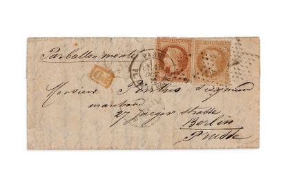 10 OCTOBRE 1870 - PRUSSE

10c lauré et 40c...