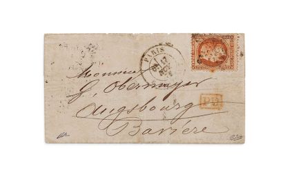 null BAVIERE - 17 NOVEMBRE 1870

40c lauré obl. 22 Paris R. Taitbout sur lettre sans...