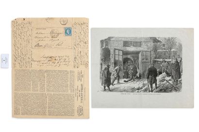 null 12 JANVIER 1871

20c lauré obl. 2 Paris R. St. Lazare 12 JANV.71. GA n° 26 du...