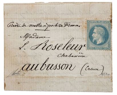 null 49ÈME BALLON DES GRAVILLIERS

Lm signée « Alfred » datée du 8 novembre 1870,...